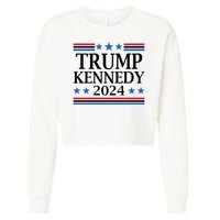 Trump Kennedy 2024 Pro Republican Eleciton Cropped Pullover Crew