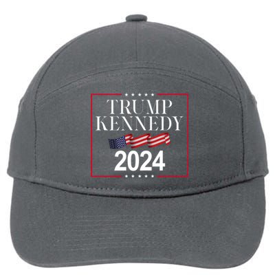 Trump Kennedy 2024 Usa Flag Election 7-Panel Snapback Hat