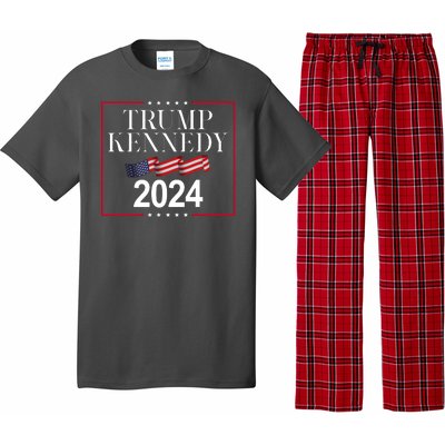 Trump Kennedy 2024 Usa Flag Election Pajama Set