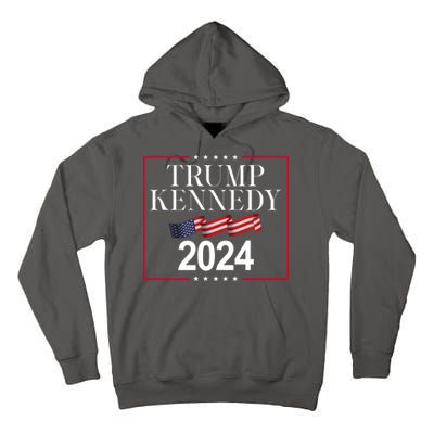 Trump Kennedy 2024 Usa Flag Election Tall Hoodie