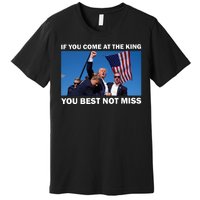 Trump King Assassination Attempt 2024 Shoot Premium T-Shirt