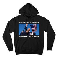 Trump King Assassination Attempt 2024 Shoot Tall Hoodie