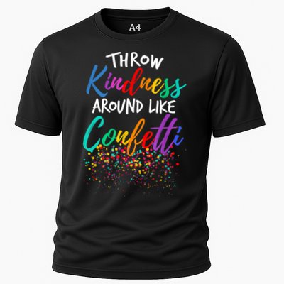 Throw Kindness Around Like Confetti Kind Teacher Kid Performance Shirt