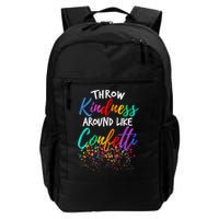 Throw Kindness Around Like Confetti Kind Teacher Kid Backpack