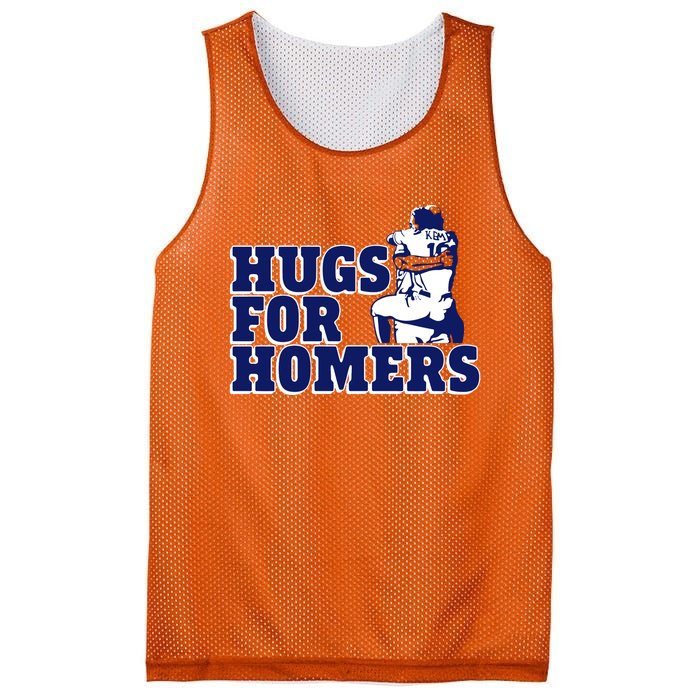 Tony Kemp And Evan Gattis Hug For Homers Mesh Reversible Basketball Jersey Tank