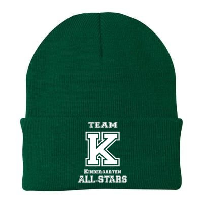 Team Kindergarten All-stars Sport Jersey Knit Cap Winter Beanie