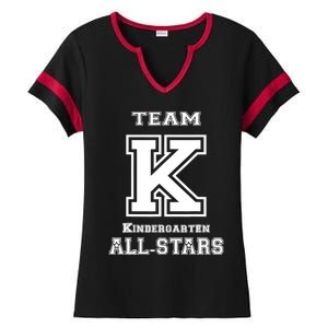 Team Kindergarten All-stars Sport Jersey Ladies Halftime Notch Neck Tee