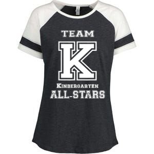 Team Kindergarten All-stars Sport Jersey Enza Ladies Jersey Colorblock Tee