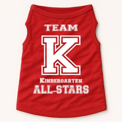 Team Kindergarten All-stars Sport Jersey Doggie Tank