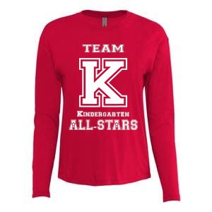 Team Kindergarten All-stars Sport Jersey Womens Cotton Relaxed Long Sleeve T-Shirt