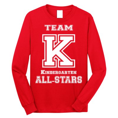 Team Kindergarten All-stars Sport Jersey Long Sleeve Shirt