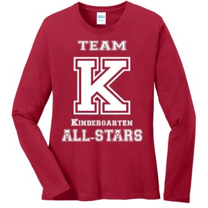 Team Kindergarten All-stars Sport Jersey Ladies Long Sleeve Shirt