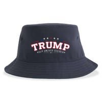 Trump Keep America Sovereign Vote 2024 Sustainable Bucket Hat