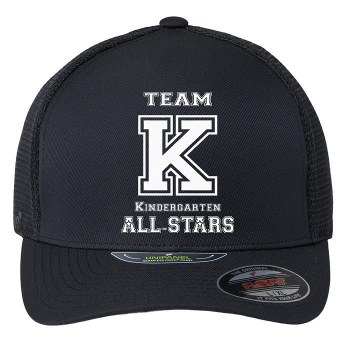 Team Kindergarten All Stars Sport Jersey Flexfit Unipanel Trucker Cap