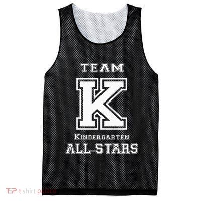 Team Kindergarten All Stars Sport Jersey Mesh Reversible Basketball Jersey Tank