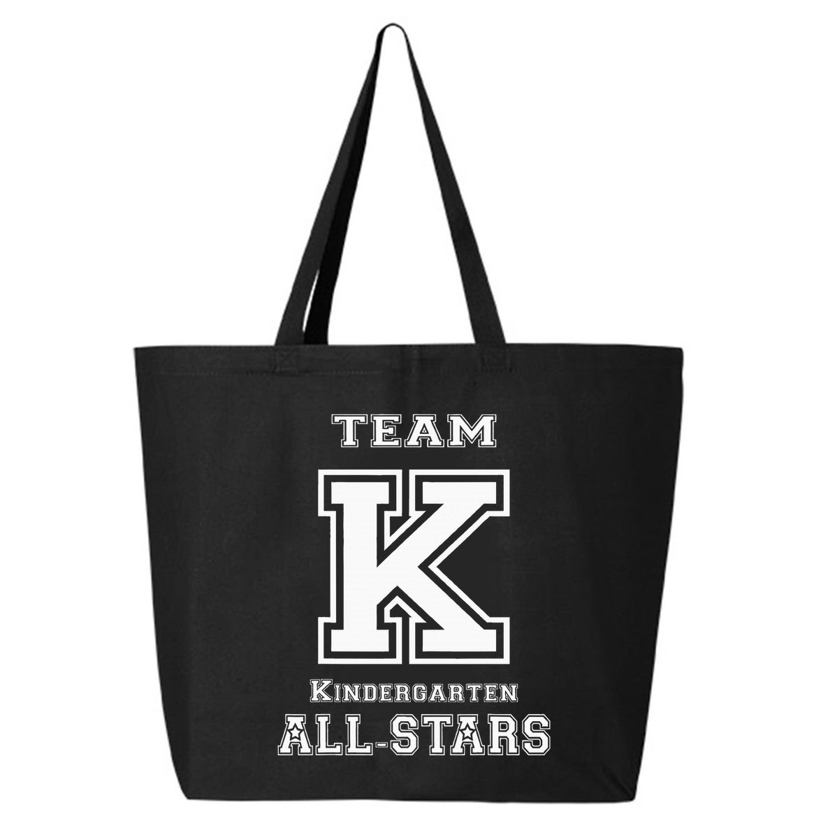 Team Kindergarten All Stars Sport Jersey 25L Jumbo Tote