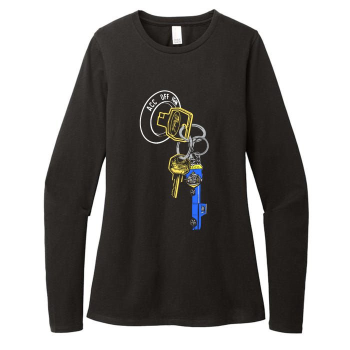 Trillion Keys Acc Off Ign Post Womens CVC Long Sleeve Shirt