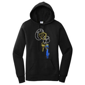 Trillion Keys Acc Off Ign Post Women's Pullover Hoodie