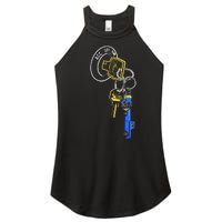 Trillion Keys Acc Off Ign Post Women's Perfect Tri Rocker Tank