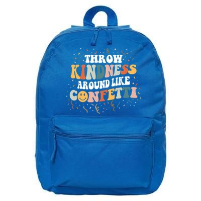 Throw Kindness Around Like Confetti Retro Anti Bullying Gift 16 in Basic Backpack