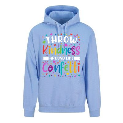 Throw Kindness Around Like Confetti Kind Teacher Unisex Surf Hoodie