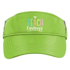 Teach Kindness Be Kind Inspirational Motivational Gift Adult Drive Performance Visor