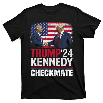 Trump Kennedy Checkmate 2024 Vote For Trump And Kennedy T-Shirt