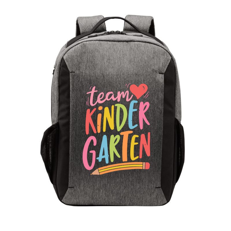 Team Kindergarten Crew Teacher Kinder Squad Vector Backpack