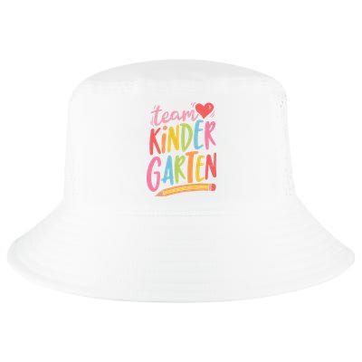 Team Kindergarten Crew Teacher Kinder Squad Cool Comfort Performance Bucket Hat
