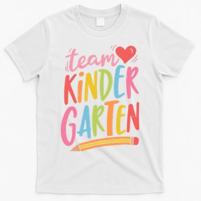 Team Kindergarten Crew Teacher Kinder Squad T-Shirt
