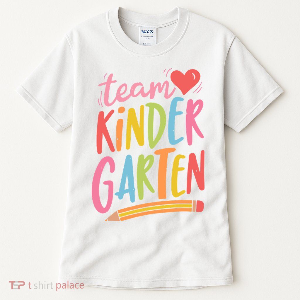 Team Kindergarten Crew Teacher Kinder Squad Tall T-Shirt