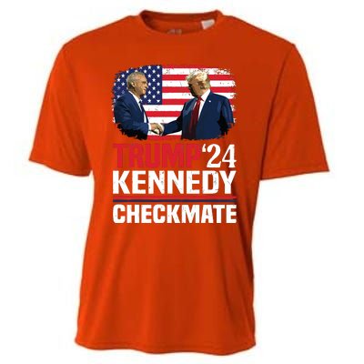 Trump Kennedy Checkmate 2024 Vote For Trump And Kennedy Cooling Performance Crew T-Shirt