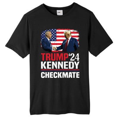 Trump Kennedy Checkmate 2024 Vote For Trump And Kennedy Tall Fusion ChromaSoft Performance T-Shirt