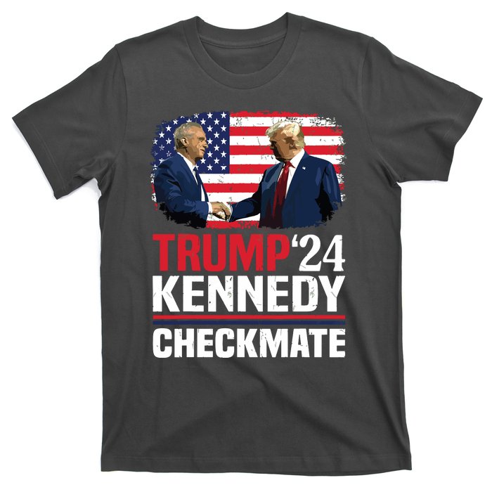 Trump Kennedy Checkmate 2024 Vote For Trump And Kennedy T-Shirt