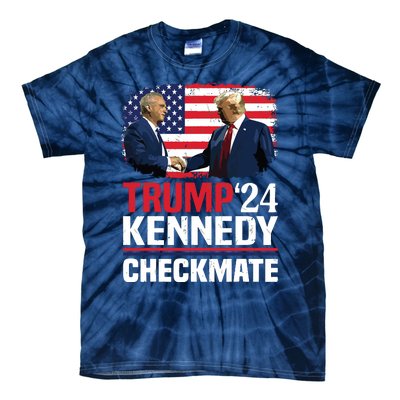 Trump Kennedy Checkmate 2024 Vote For Trump And Kennedy Tie-Dye T-Shirt