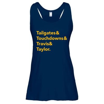 Travis&Taylorr Kansas City Football Ladies Essential Flowy Tank