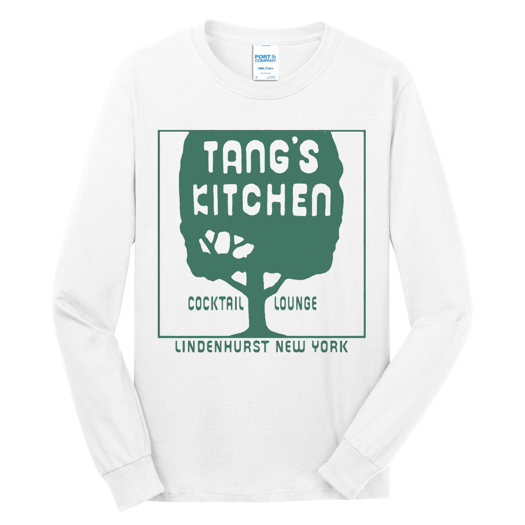 Tangs Kitchen Cocktail Lounge Lindenhurst New York Tall Long Sleeve T-Shirt
