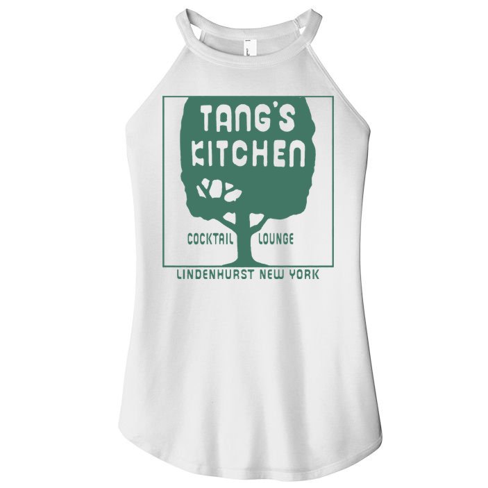 Tangs Kitchen Cocktail Lounge Lindenhurst New York Women's Perfect Tri Rocker Tank