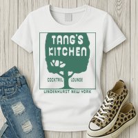 Tangs Kitchen Cocktail Lounge Lindenhurst New York Womens T-Shirt