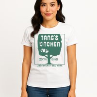 Tangs Kitchen Cocktail Lounge Lindenhurst New York Womens T-Shirt