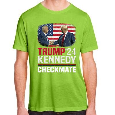 Trump Kennedy Checkmate 2024 Vote For Trump And Kennedy Adult ChromaSoft Performance T-Shirt