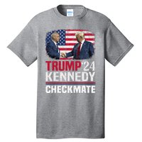 Trump Kennedy Checkmate 2024 Vote For Trump And Kennedy Tall T-Shirt