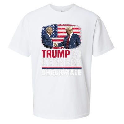 Trump Kennedy Checkmate 2024 Vote For Trump And Kennedy Sueded Cloud Jersey T-Shirt