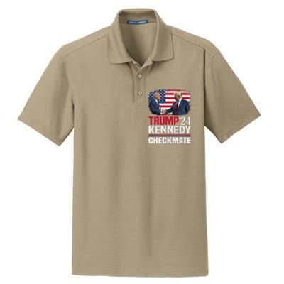 Trump Kennedy Checkmate 2024 Vote For Trump And Kennedy Dry Zone Grid Polo