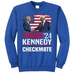 Trump Kennedy Checkmate 2024 Tall Sweatshirt