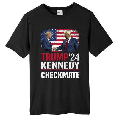 Trump Kennedy Checkmate 2024 Vote For Trump And Kennedy Tall Fusion ChromaSoft Performance T-Shirt