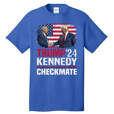 Trump Kennedy Checkmate 2024 Vote For Trump And Kennedy Tall T-Shirt