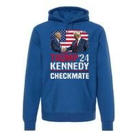 Trump Kennedy Checkmate 2024 Vote For Trump And Kennedy Premium Hoodie