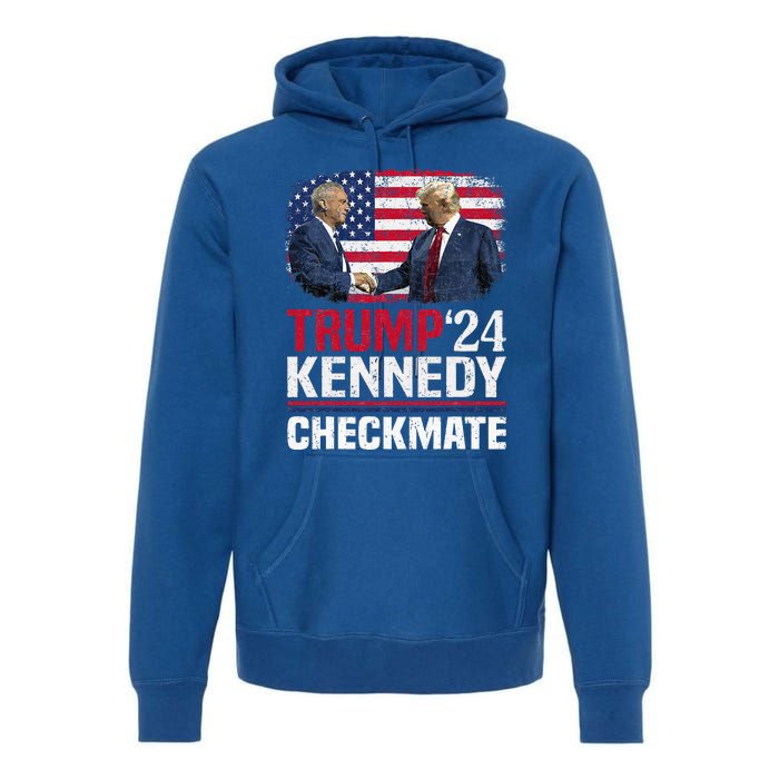 Trump Kennedy Checkmate 2024 Vote For Trump And Kennedy Premium Hoodie