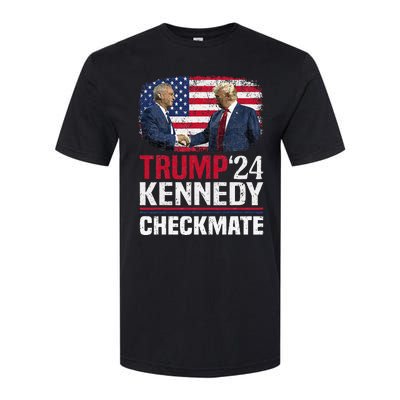 Trump Kennedy Checkmate 2024 Vote For Trump And Kennedy Softstyle CVC T-Shirt